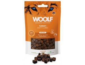 Woolf Soft Cubes Monoprotein Turkey 100g