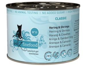 Catz Finefood Classic N.13 Śledź i Krewetki puszka 200g