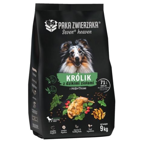 Paka Zwierzaka Seventh Heaven Królik z dzikimi ziołami Puppy S 9kg