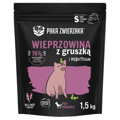 Paka Zwierzaka Seventh Heaven Wieprzowina z gruszką S 1,5kg