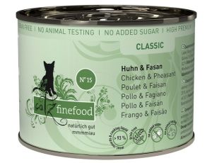 Catz Finefood Classic N.15 Kurczak i Bażant puszka 200g