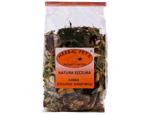 Herbal Pets Natura szczura - karma ziołowo-warzywna 150g