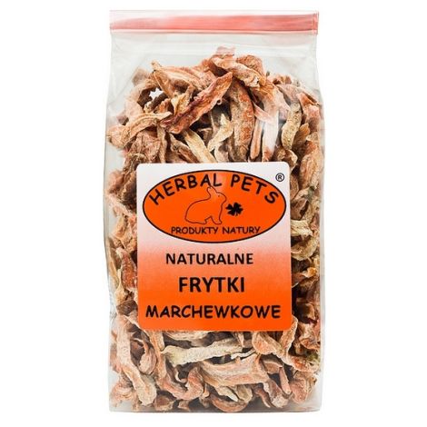 Herbal Pets Naturalne frytki marchewkowe 100g