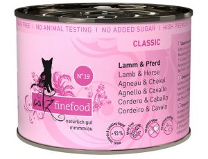 Catz Finefood Classic N.19 Jagnięcina i Konina puszka 200g