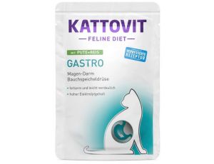 Kattovit Feline Diet Gastro indyk i ryż saszetka 85g