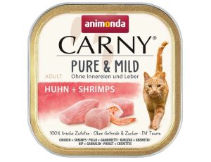 Animonda Carny Pure & Mild Kurczak + Krewetka tacka 100g