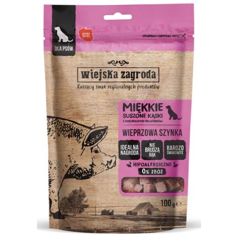 Wiejska Zagroda Przysmak Kąski - wieprzowa szynka 100g