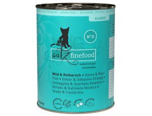 Catz Finefood Classic N.21 Dziczyzna i Karmazyn puszka 400g