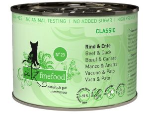 Catz Finefood Classic N.23 Wołowina i Kaczka puszka 200g
