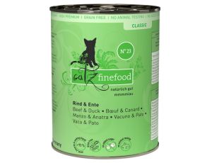 Catz Finefood Classic N.23 Wołowina i Kaczka puszka 400g