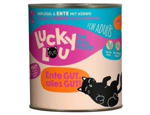 Lucky Lou Lifestage Adult Drób i kaczka puszka 800g