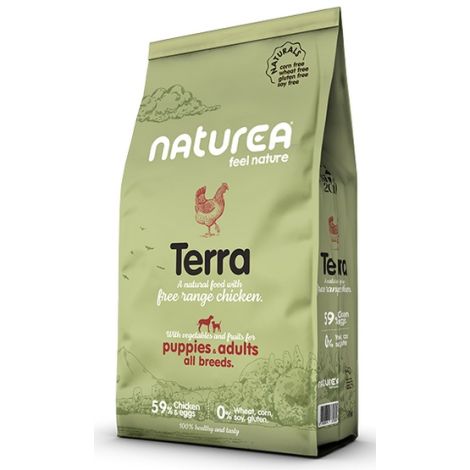 Naturea Dog Naturals Terra Puppy & Adult Kurczak 2kg