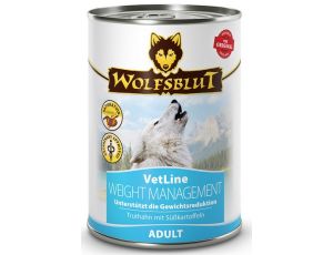 Wolfsblut Dog VetLine Weight Management - indyk i bataty puszka 395g