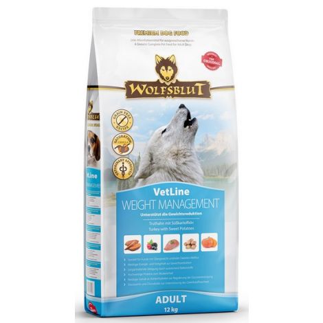 Wolfsblut Dog VetLine Weight Management - indyk i bataty 12kg