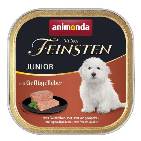 Animonda vom Feinsten Dog Junior Wątróbka drobiowa 150g