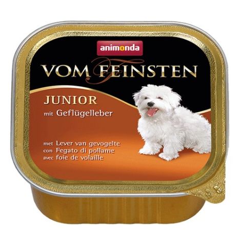 Animonda vom Feinsten Dog Junior Wątróbka drobiowa 150g - 2