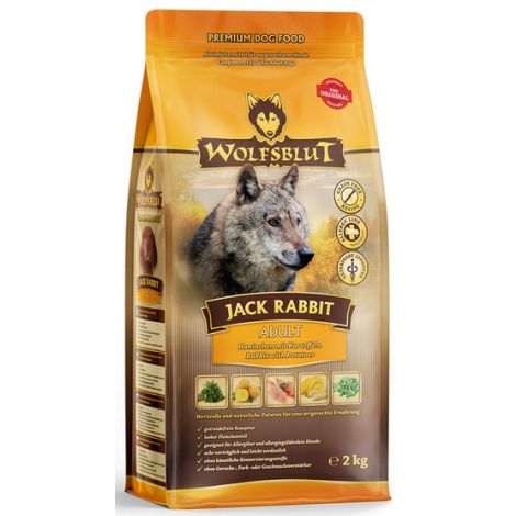 Wolfsblut Dog Jack Rabbit - królik, zając i bataty 2kg