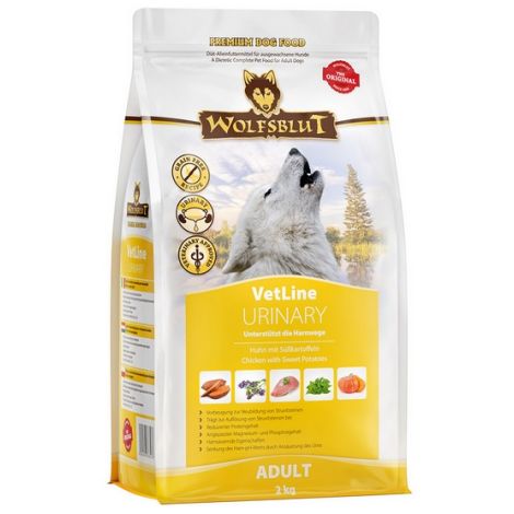 Wolfsblut Dog VetLine Urinary - kurczak i bataty 2kg