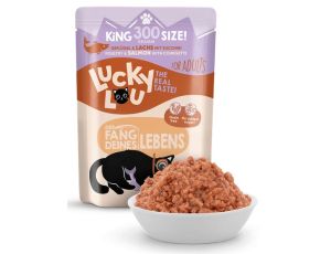 Lucky Lou Lifestage Adult Drób i łosoś saszetka 300g