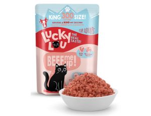 Lucky Lou Lifestage Adult Drób i wołowina saszetka 300g