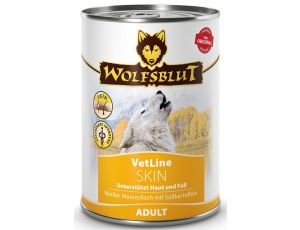 Wolfsblut Dog VetLine Skin - biała ryba oceaniczna i bataty puszka 395g
