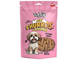 TUF TUF Mini Churros z wieprzowiną dla psa 100g