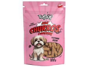 TUF TUF Mini Churros z wołowiną dla psa 100g