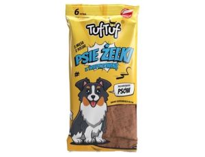 TUF TUF Psie Żelki - Paski z wieprzowiną 6szt
