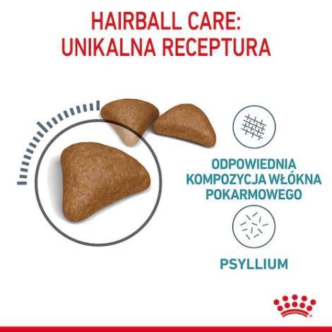 Royal Canin Hairball Care karma sucha dla kotów dorosłych, eliminacja kul włosowych 10kg - 4