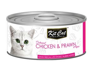 Kit Cat Chicken & Prawn puszka 80g