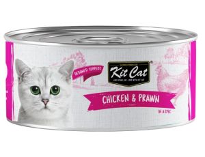 Kit Cat Chicken & Prawn puszka 80g - 2