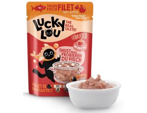 Lucky Lou Extrafood Tuńczyk i jabłko w bulionie saszetka 70g