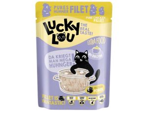 Lucky Lou Extrafood Kurczak w bulionie saszetka 70g - 2