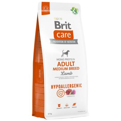 Brit Care Hypoallergenic Adult Medium Lamb 14kg (12+2kg gratis) - 2