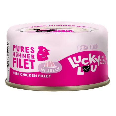 Lucky Lou Extrafood Kurczak w galaretce puszka 70g