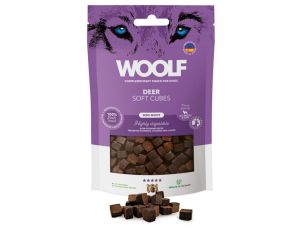 Woolf Soft Cubes Monoprotein Deer 100g
