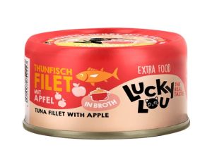 Lucky Lou Extrafood Tuńczyk i jabłko w bulionie puszka 70g