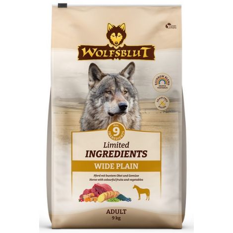 Wolfsblut Dog Limited Ingredients Wide Plain - konina i bataty 9kg