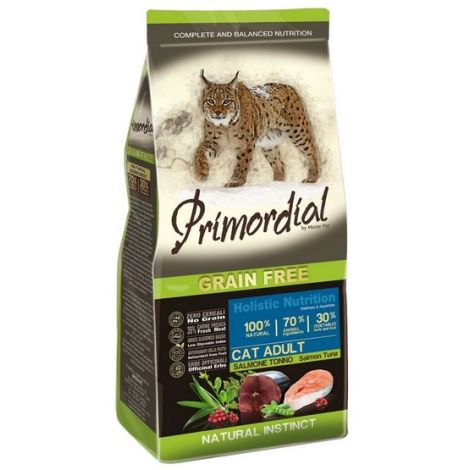 Primordial Cat Grain Free Adult Salmon & Tuna 6kg [termin ważności: 09.04.2025]