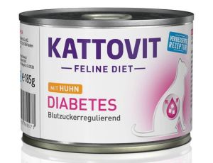 Kattovit Feline Diet Diabetes kurczak puszka 185g