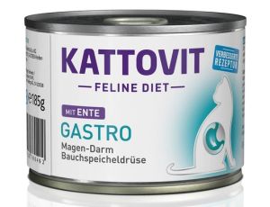 Kattovit Feline Diet Gastro kaczka puszka 185g