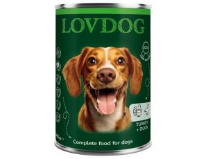 Lovdog Turkey & Duck puszka 400g