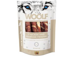 Woolf Chicken & Rawhide Twister 100g - 2