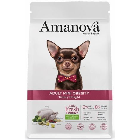 Amanova Adult Mini Obesity Turkey Delight 7kg