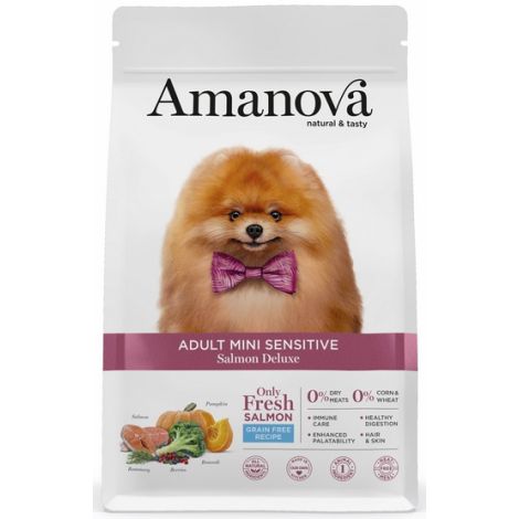 Amanova Adult Mini Sensitive Salmon Deluxe 2kg