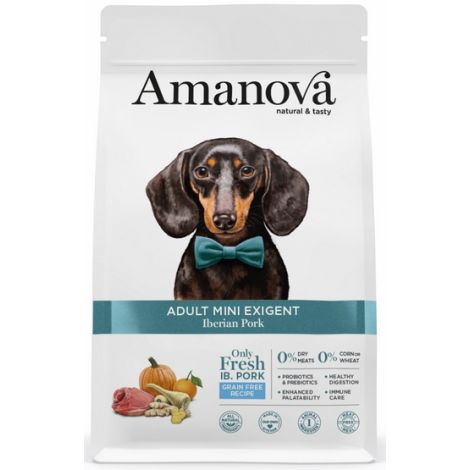 Amanova Adult Mini Exigent Iberian Pork 7kg