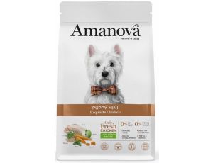 Amanova Dog Puppy Mini Exquisite Chicken - kurczak 2kg