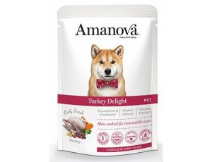Amanova Dog Adult Turkey Delight - indyk saszetka 300g [P07]