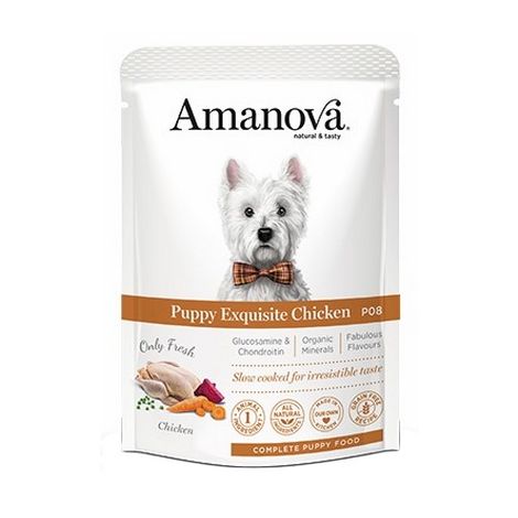 Amanova Puppy Exquisite Chicken saszetka 100g