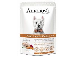 Amanova Dog Puppy Exquisite Chicken - kurczak saszetka 300g [P08]